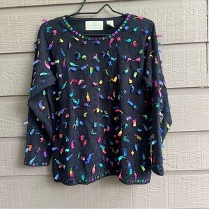 Vintage Design Ptions by Philip &‎ Jane Gordon sweater size M